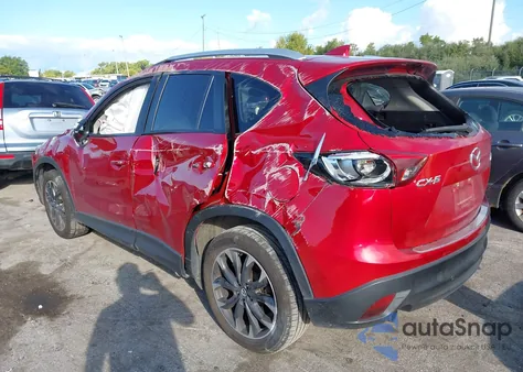 2016 Mazda Cx-5 Grand Touring из США, поврежденный, VIN JM3KE2DY7G0694824